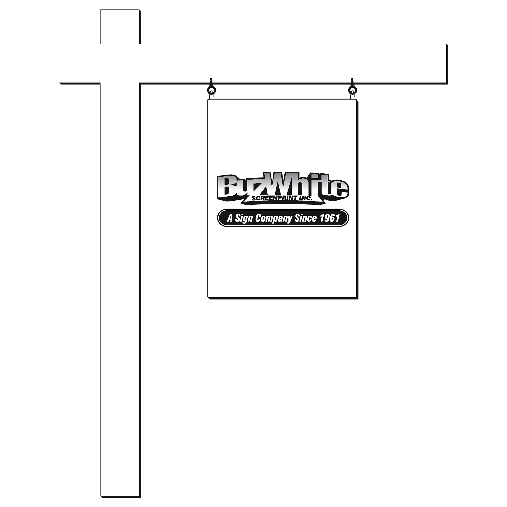 Buz White Custom Listing Signs For Sale Signs
