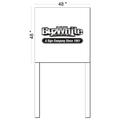 Buz White Custom Large Format Signs