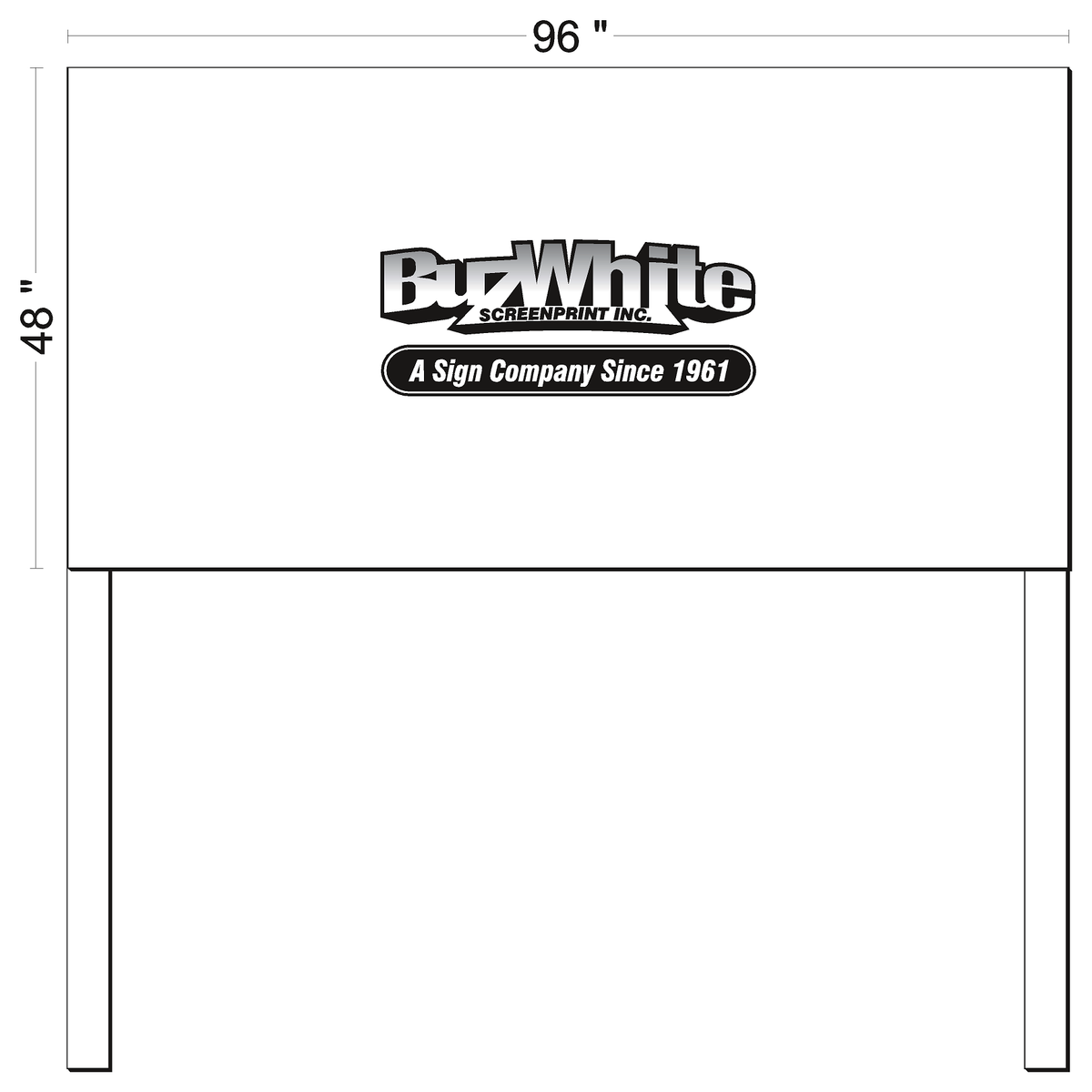 Custom Large Format Signs|Commercial|Business|Construction – Buz White ...