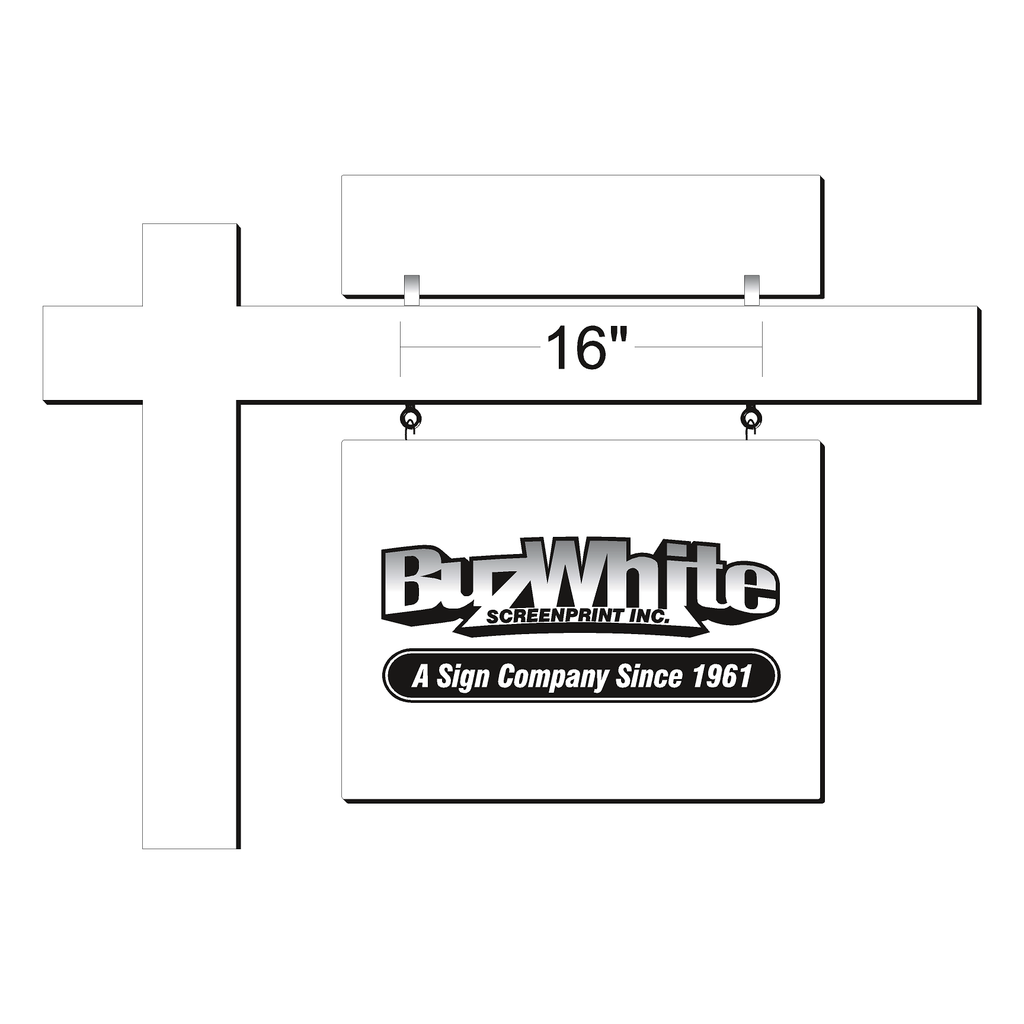 Master Crafted 8' Arm Post to Hang Signs