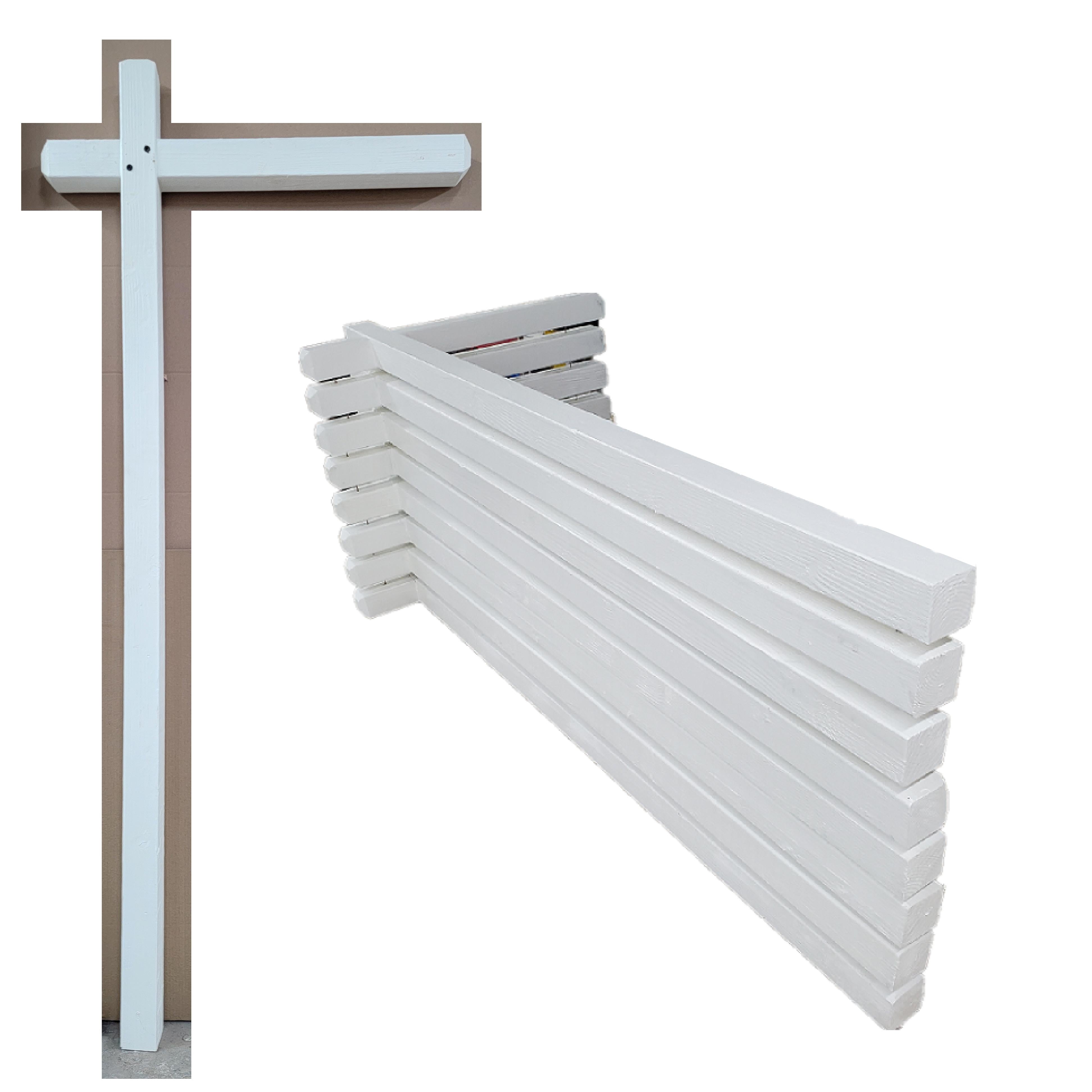 Master Crafted 8' Arm Post to Hang Signs – Buz White Sign & Design