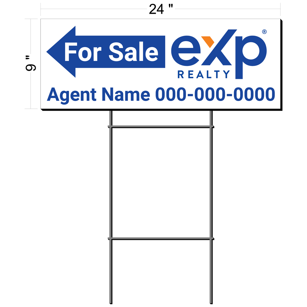 EXP Realty Directional Sign (6 qty pack)