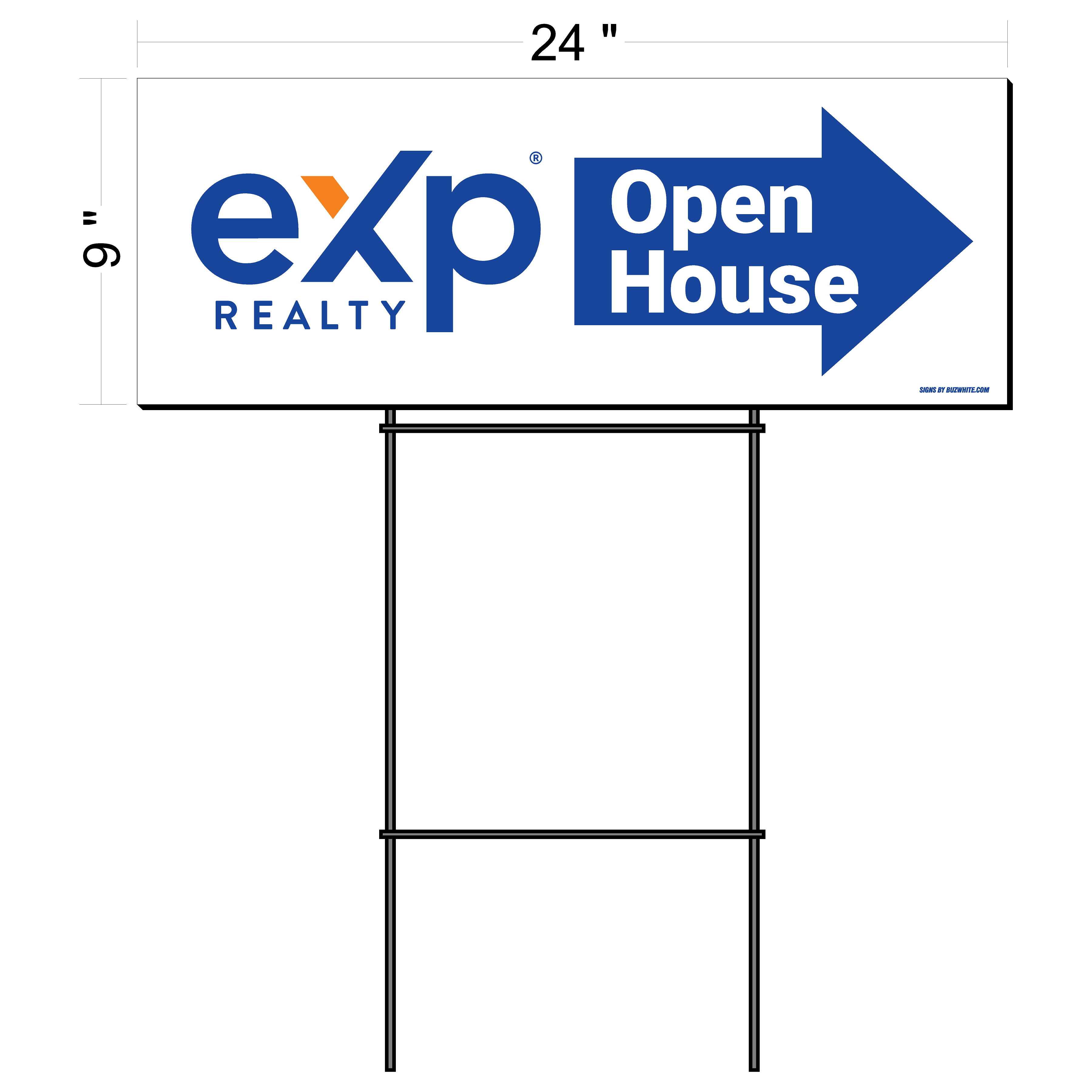 EXP Realty Directional Sign (6 qty pack)
