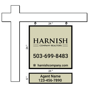 Harnish Company Realtors Agent Sign Rider