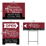 Premiere Property Group Custom Agent Name Stickers