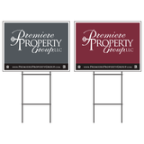 Premiere Property Group Generic PLASTIC Listing Sign (IN STOCK)