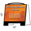 Soldera Please Remove Shoes Sign (Open House)