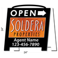 Soldera A-Frame Sign (Open House)