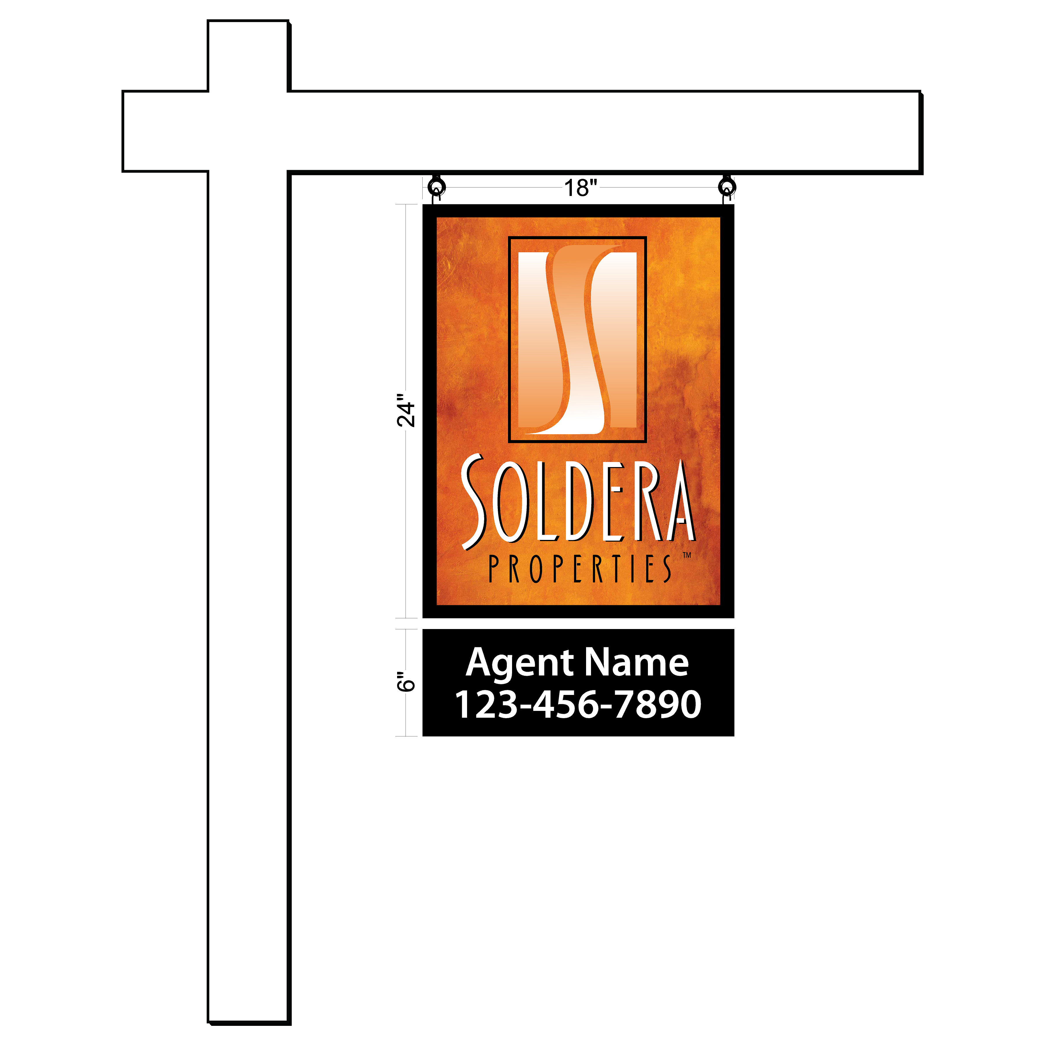 Soldera Listing Sign Rider