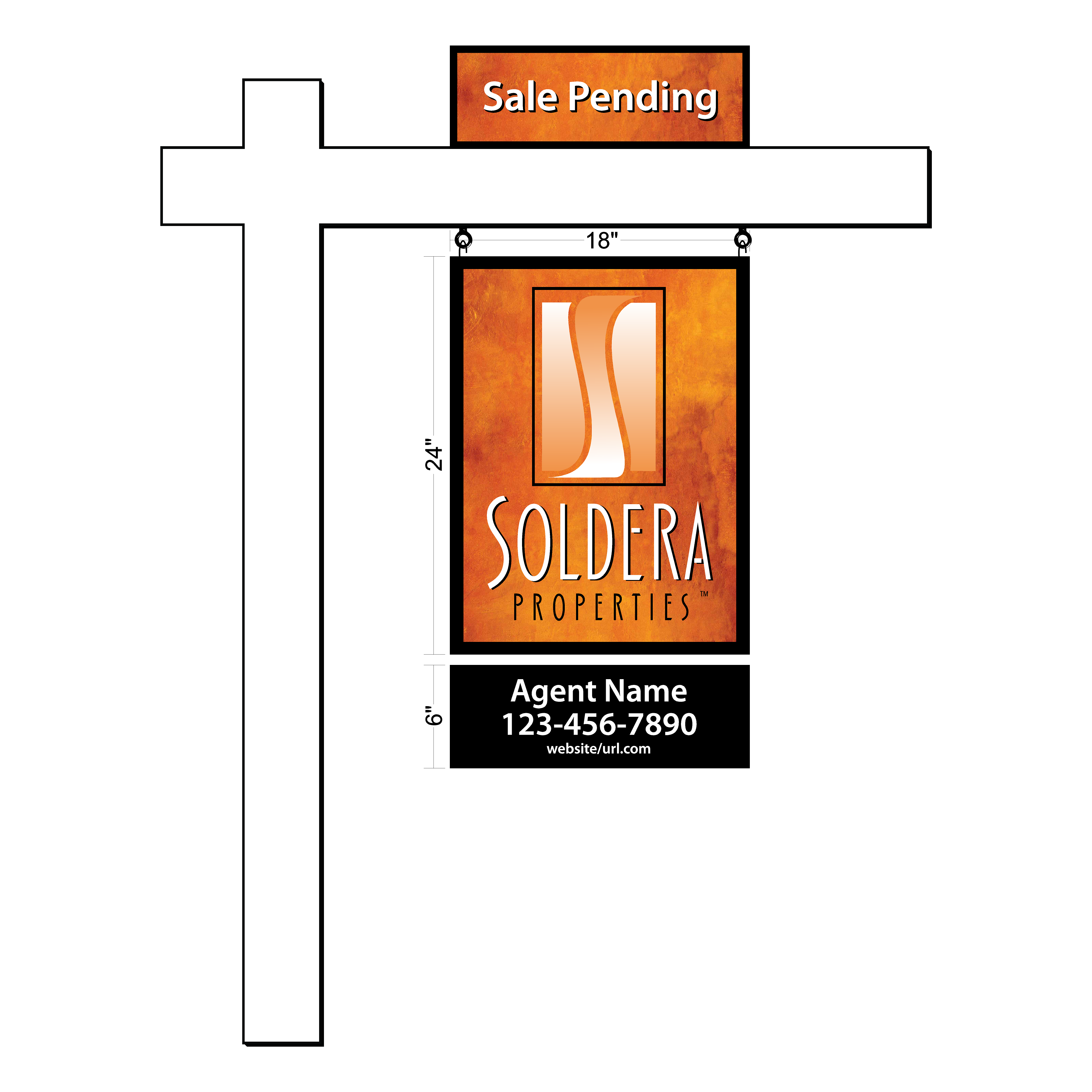 Soldera Listing Sign Rider