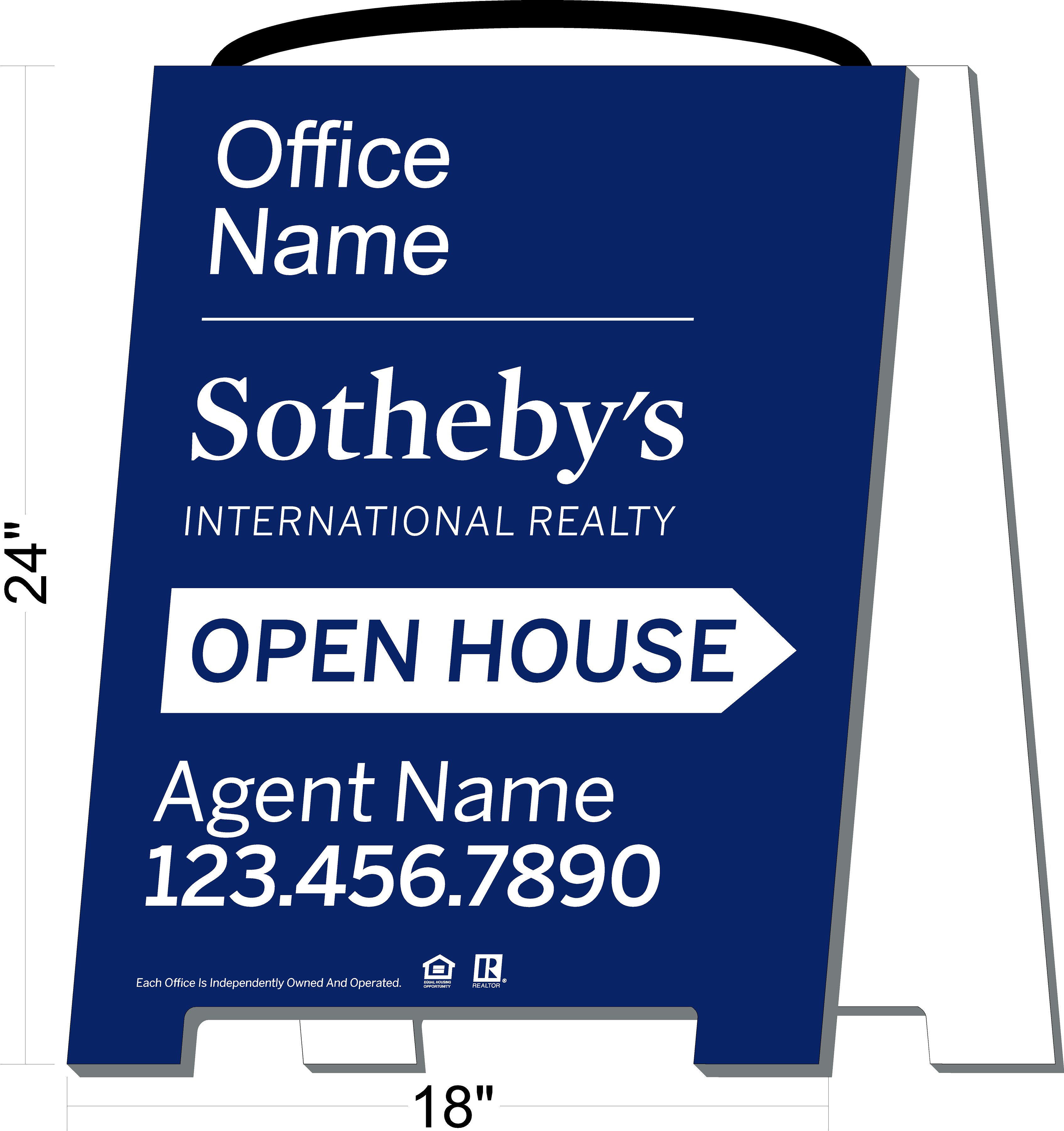 Sotheby's A-Frame Sign (Open House)
