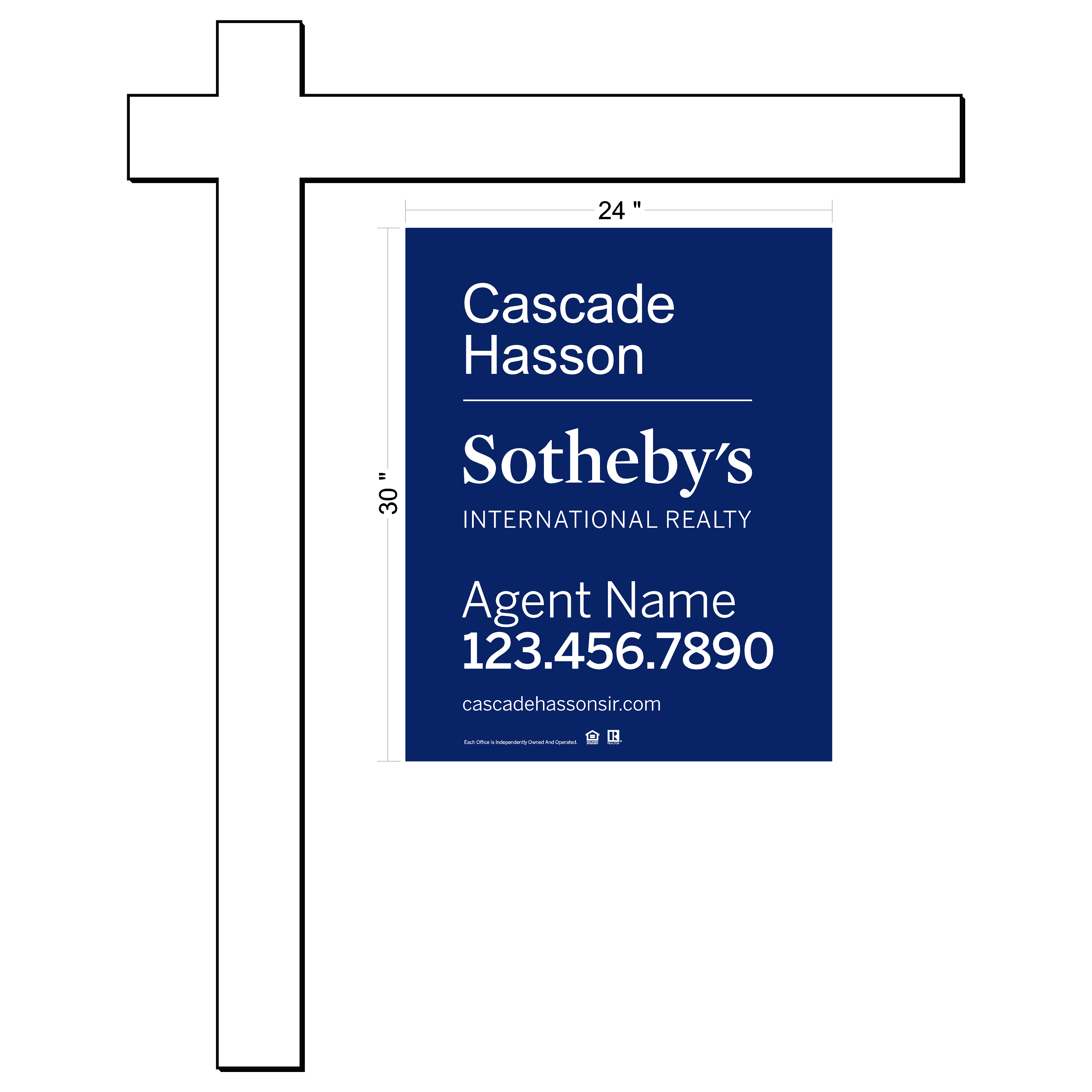 Sotheby's Listing Sign