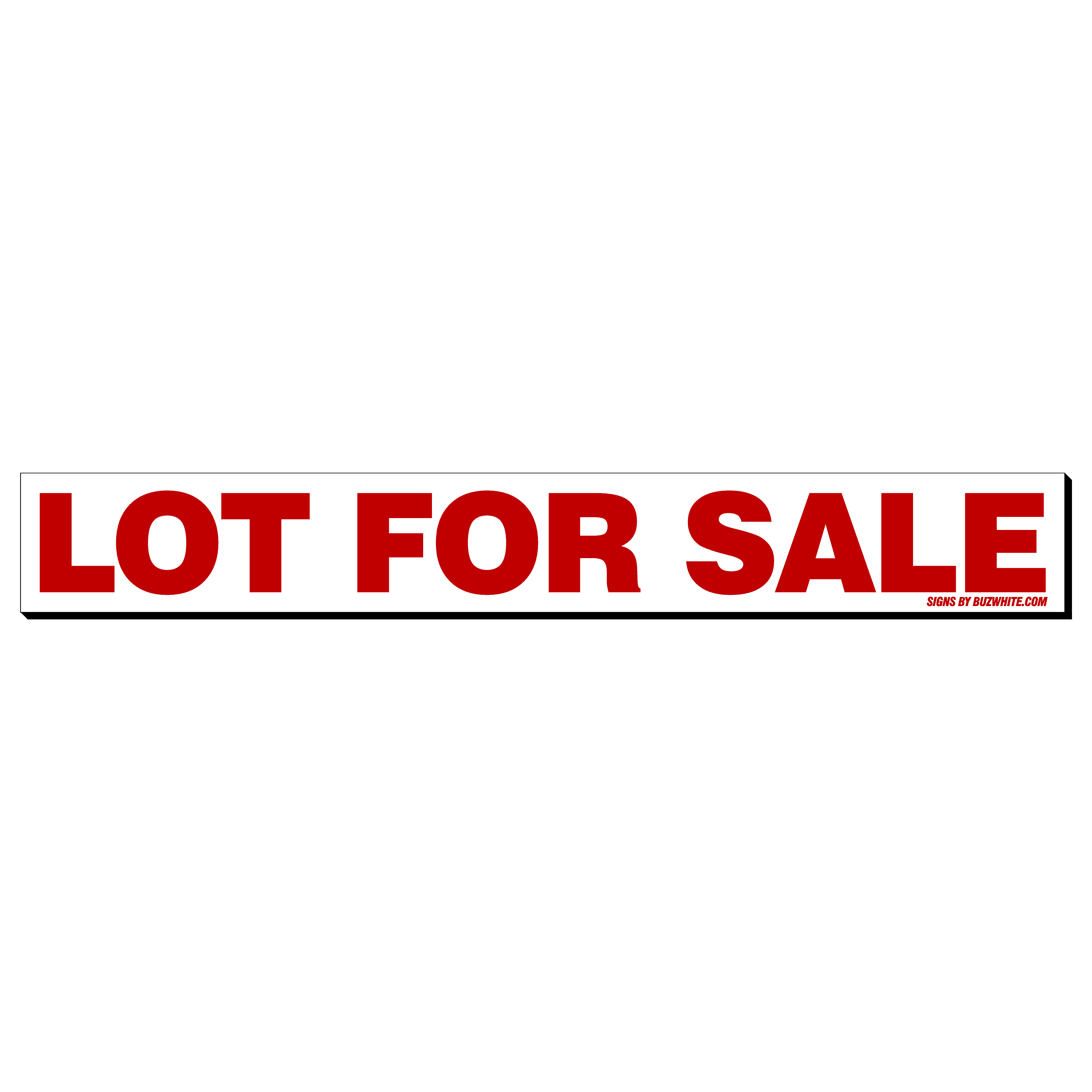 Real Estate Stickers RED (IN STOCK-TOP SELLER!)