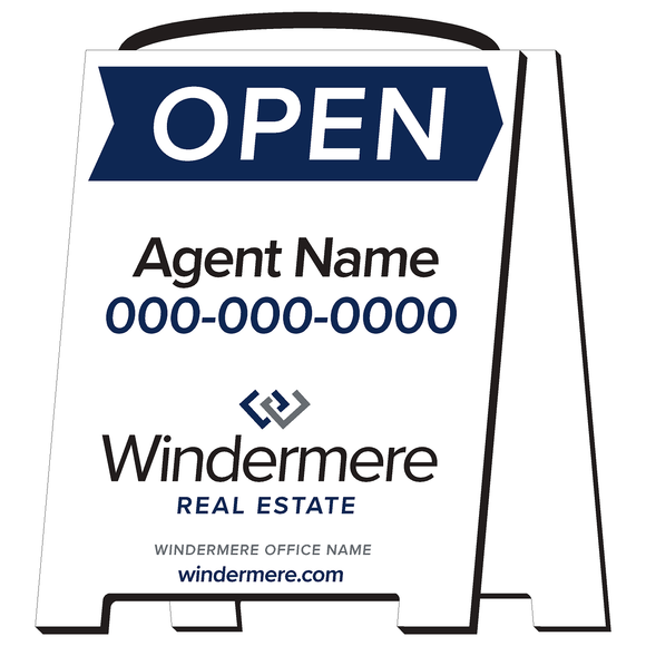 Windermere Real Estate Open House Sign