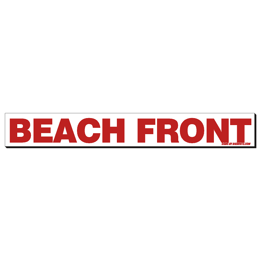 Real Estate Stickers RED (IN STOCK-TOP SELLER!)