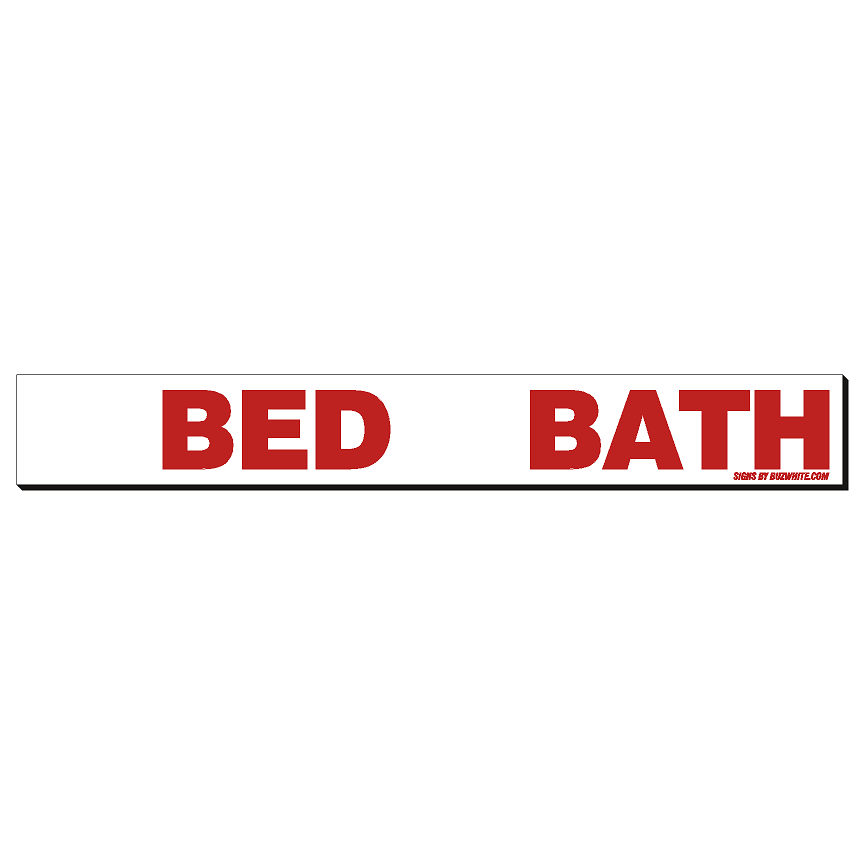 Real Estate Stickers RED (IN STOCK-TOP SELLER!)