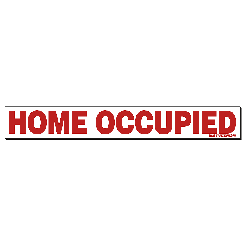 Real Estate Stickers RED (IN STOCK-TOP SELLER!)