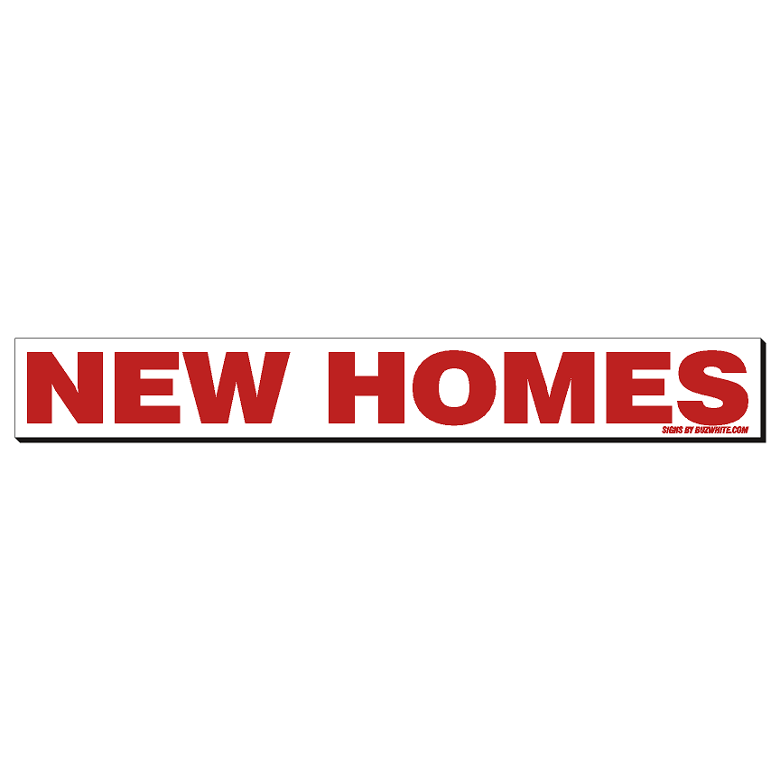 Real Estate Stickers RED (IN STOCK-TOP SELLER!)
