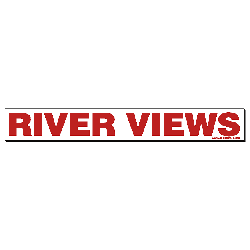 Real Estate Stickers RED (IN STOCK-TOP SELLER!)